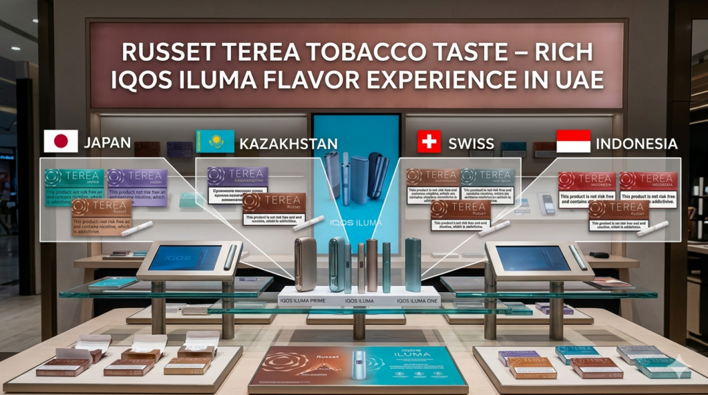 Russet_TEREA_Tobacco_Taste_Rich_IQOS_ILUMA_Flavor_Experience_in_UAE | TEREA UAE