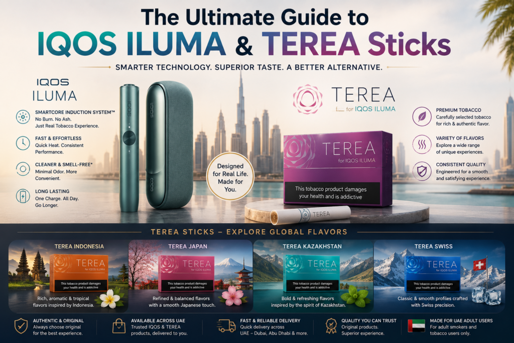 The Ultimate Guide To Iqos Iluma Terea Sticks 1 | TEREA UAE